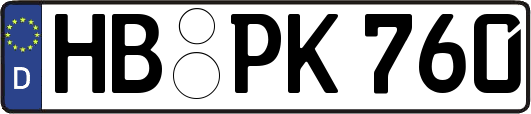 HB-PK760
