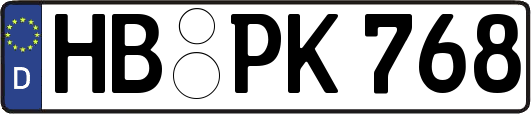 HB-PK768
