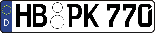 HB-PK770