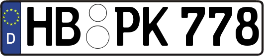 HB-PK778