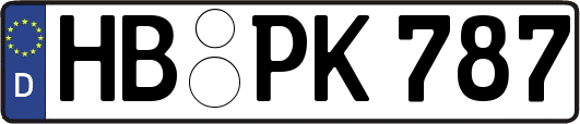 HB-PK787