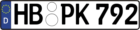 HB-PK792