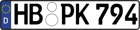HB-PK794