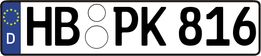 HB-PK816