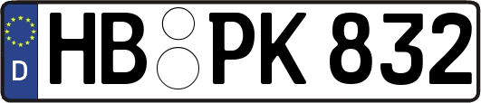 HB-PK832