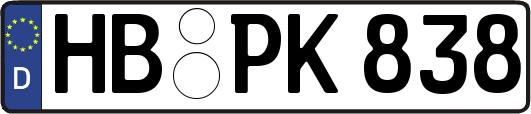 HB-PK838
