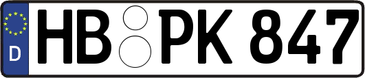 HB-PK847