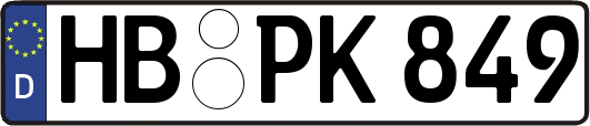 HB-PK849