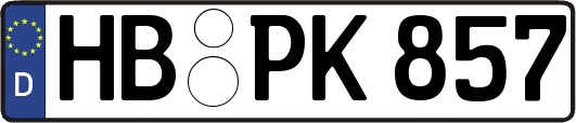 HB-PK857