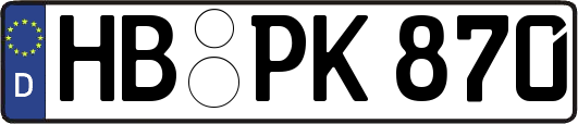 HB-PK870