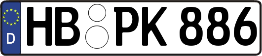HB-PK886