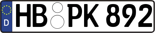HB-PK892