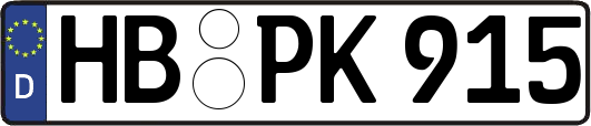 HB-PK915