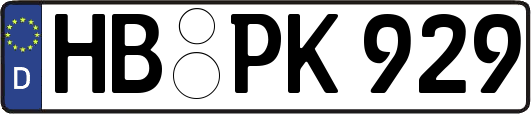 HB-PK929
