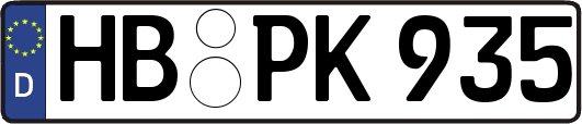 HB-PK935