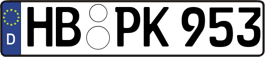HB-PK953