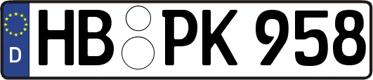 HB-PK958