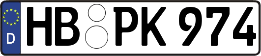 HB-PK974