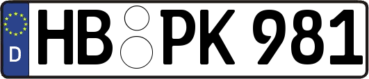 HB-PK981