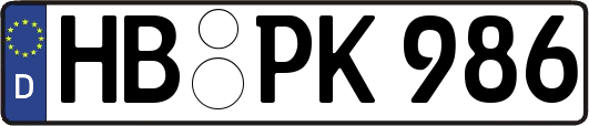 HB-PK986