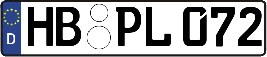 HB-PL072