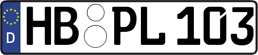 HB-PL103