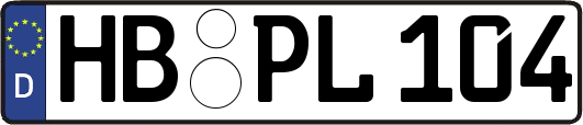 HB-PL104