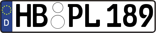 HB-PL189