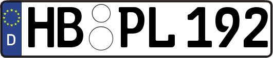 HB-PL192