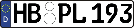 HB-PL193