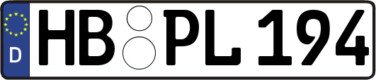 HB-PL194