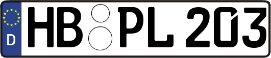 HB-PL203