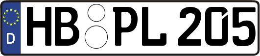 HB-PL205