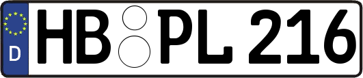 HB-PL216