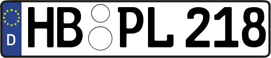 HB-PL218