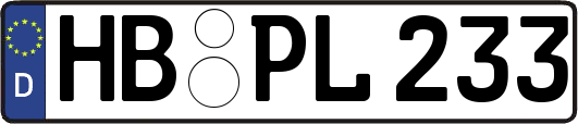 HB-PL233