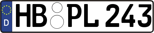 HB-PL243