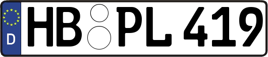 HB-PL419
