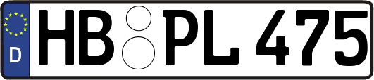 HB-PL475