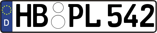HB-PL542