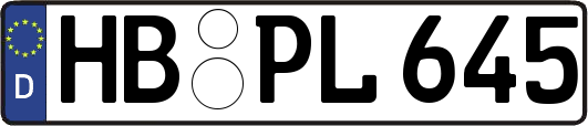 HB-PL645