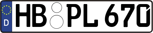 HB-PL670