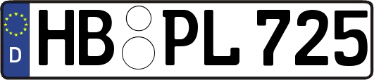 HB-PL725