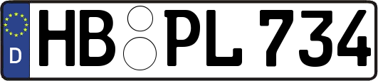 HB-PL734