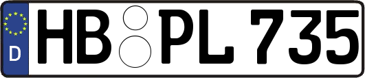 HB-PL735