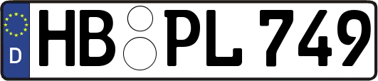 HB-PL749