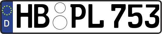 HB-PL753