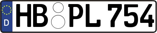 HB-PL754