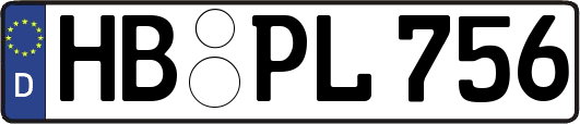 HB-PL756