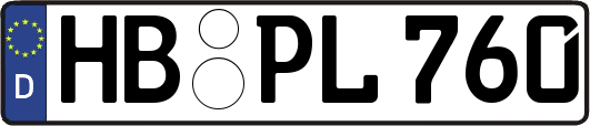 HB-PL760